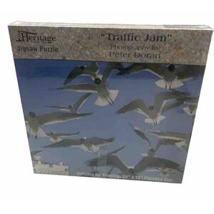 Heritage Puzzle Traffic Jam Seagulls Peter Doran  550 Piece Nautical New Sealed